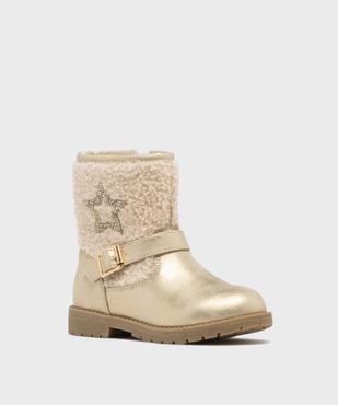 Bottines irisées avec tige en maille bouclette fille - Lovely Wings vue2 - LOVELY WINGS - GEMO