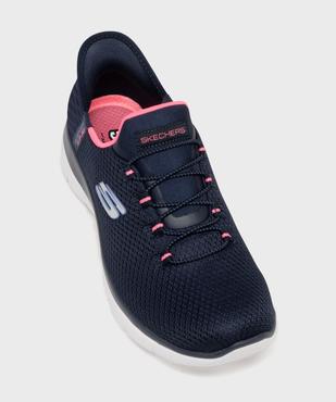 Baskets en mesh faciles à enfiler femme Slip ins Summits - Skechers vue5 - SKECHERS - GEMO