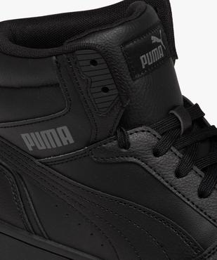Baskets homme mid-cut unies à lacets - Puma Rebound  vue6 - PUMA - GEMO