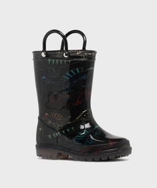 Bottes de pluie à motifs dinosaures garçon - 5 Miles vue2 - 5 MILES - GEMO