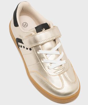 Chaussons en velours motifs danseuses fille vue5 - GEMO 4G FILLE - GEMO