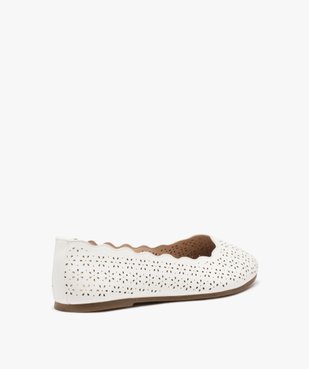 Ballerines à motifs ajourés et col ondulé femme - Valentina Baldano vue5 - VALENTINA BALDA - GEMO