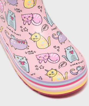 Bottes de pluie imprimé chats fille - Lovely Wings vue6 - LOVELY WINGS - GEMO