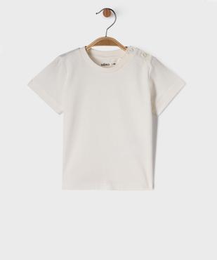 Ensemble 2 pièces chemise et tee-shirt bébé garçon vue7 - GEMO(BEBE DEBT) - GEMO