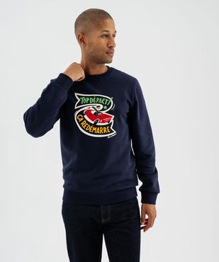 Sweat avec motif vintage homme - Gémo x Lulu la Nantaise vue1 - GEMO 4G HOMME - GEMO