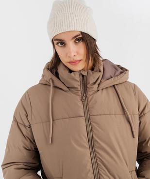 Doudoune à capuche et col montant femme vue2 - GEMO 4G FEMME - GEMO