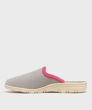 Chaussons mules en éponge femme vue3 - G'FLEX GEMO FOR GOOD - GEMO