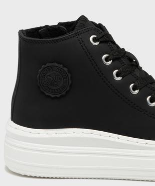Baskets montantes esprit campus avec doublure chaude femme - Camps United vue6 - CAMPS - GEMO