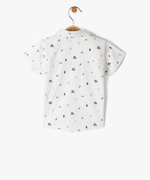 Chemise bébé garçon spécial Noël avec nœud papillon vue3 - GEMO(BEBE DEBT) - GEMO