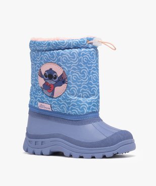 Bottes de neige fourrées avec tige souple motif Stitch fille - Disney vue2 - LILO & STITCH - GEMO