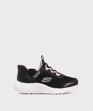 Baskets en toile pailletée faciles à enfiler fille - Skechers vue1 - SKECHERS - GEMO
