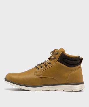 Chaussures montantes avec col textile homme - Urban Steps vue3 - URBAN STEPS GEMO FOR GOOD - GEMO