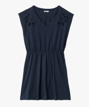 Robe courte sans manches en maille femme vue4 - GEMO(FEMME PAP) - GEMO