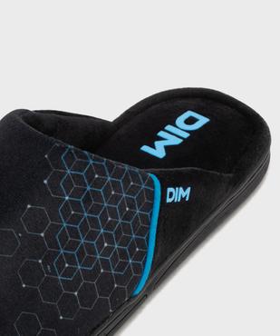Chaussons mules en velours doux homme - Dim vue6 - DIM - GEMO