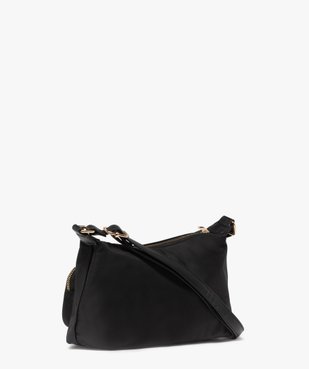 Sac à bandoulière petit format en toile femme vue2 - GEMO 4G FEMME - GEMO