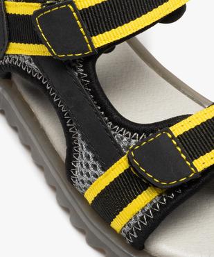 Sandales sport garçon à brides scratch et semelle crantée vue6 - GEMO 4G GARCON - GEMO