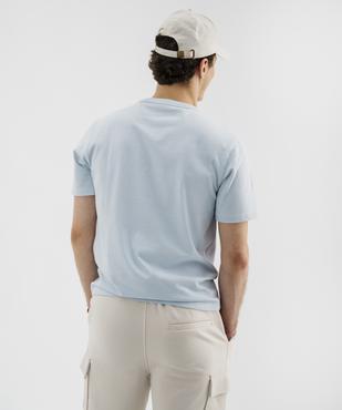 Tee-shirt manches courtes et col rond homme vue3 - GEMO (HOMME) - GEMO