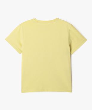 Tee-shirt manches courtes avec motif poitrine garçon vue7 - GEMO 4G GARCON - GEMO