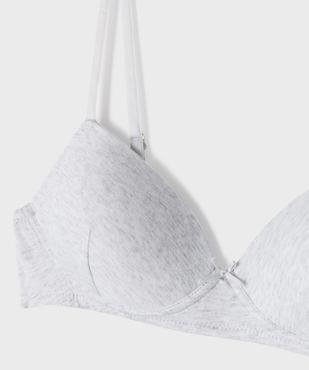 Soutien-gorge avec bonnets paddés fille vue2 - GEMO 4G FILLE - GEMO