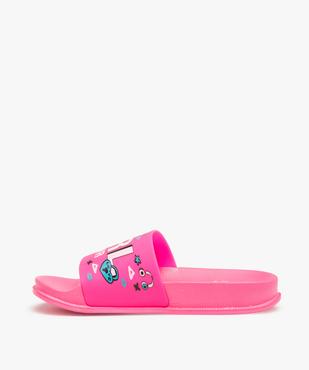 Mules de piscine fille « girl power »  vue3 - GEMO (ENFANT) - GEMO
