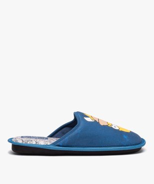 Chaussons homme mules imprimées - Simpsons vue1 - SIMPSONS - GEMO