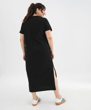 Robe tee-shirt à manches courtes et col rond femme grande taille vue3 - GEMO (G TAILLE) - GEMO