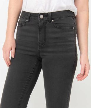 Jean femme coupe skinny taille haute vue3 - GEMO 4G FEMME - GEMO