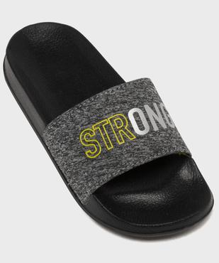 Mules de piscine à bride moelleuse garçon vue5 - GEMO (PLAGE) - GEMO