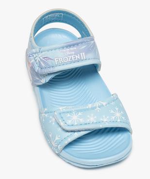 Sandales de plage fille à scratch – Reine des Neiges vue5 - REINE DES NEIGE - GEMO