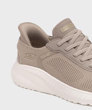 Baskets en toile faciles à enfiler femme - Skechers vue6 - SKECHERS - GEMO