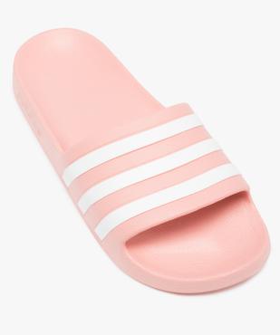 Claquettes femme piscine bicolores - Adidas vue5 - ADIDAS - GEMO