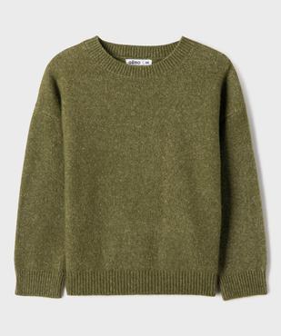 Pull à col rond fille vue1 - GEMO (ENFANT) - GEMO