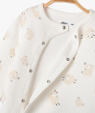 Ensemble bébé 3 pièces bavoir, body et pyjama vue5 - GEMO(BB COUCHE) - GEMO