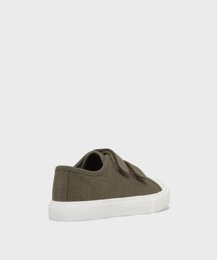 Tennis en toile fermeture scratch garçon - 5 Miles vue4 - 5 MILES GEMO FOR GOOD - GEMO