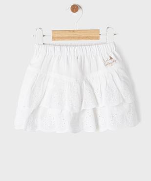 Jupe courte à volants avec short intégré bébé fille - LuluCastagnette vue1 - LULUCASTAGNETTE - GEMO