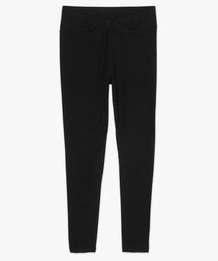 Pantalon de grossesse en maille style legging avec ceinture croisée vue4 - GEMO (MATER) - GEMO