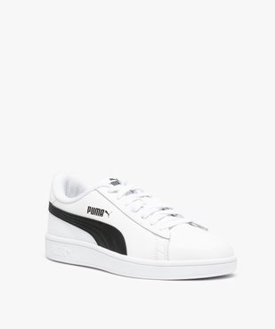 Baskets homme dessus cuir bicolore – Puma Smash vue2 - PUMA - GEMO