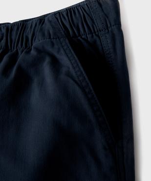 Pantalon parachute avec taille ajustable garçon vue2 - GEMO (JUNIOR) - GEMO