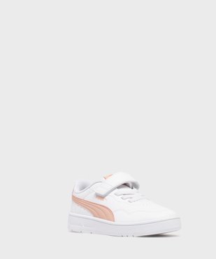 Baskets basses CourtLally fille - Puma vue2 - PUMA - GEMO