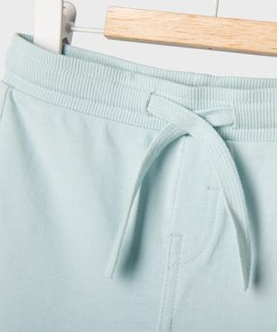 Short en maille avec ceinture ajustable bébé garçon vue5 - GEMO 4G BEBE - GEMO