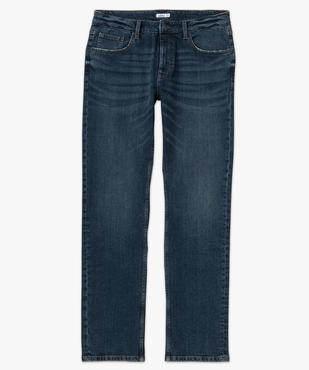 Jean coupe Regular coloris délavé homme vue5 - GEMO 4G HOMME - GEMO