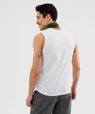 Débardeur à col rond uni homme vue8 - GEMO 4G HOMME - GEMO