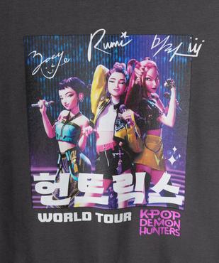 Sweat à capuche fille - KPOP DEMON HUNTERS vue2 - KPOP DEMON HUNTERS - GEMO