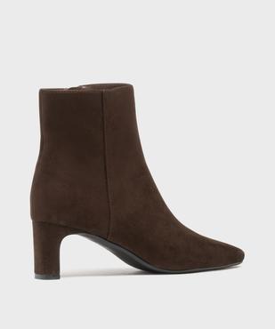 Boots à talon femme - Follow Me vue4 - FOLLOW ME - GEMO