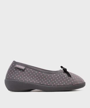 Chaussons ballerines femme - Isotoner vue1 - ISOTONER - GEMO