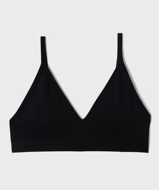 Brassière à fines bretelles avec mousses amovibles fille vue1 - GEMO 4G FILLE - GEMO