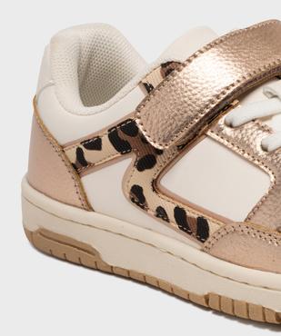 Baskets à scratch avec empiècements métallisés fille - Lovely Wings vue6 - LOVELY WINGS - GEMO