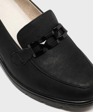 Mocassins confort avec chaine sur le dessus femme vue6 - G'FLEX - GEMO