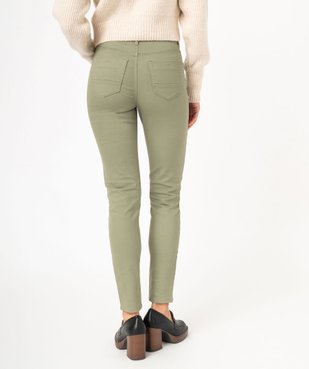 Pantalon coupe Slim taille normale femme vue3 - GEMO 4G FEMME - GEMO