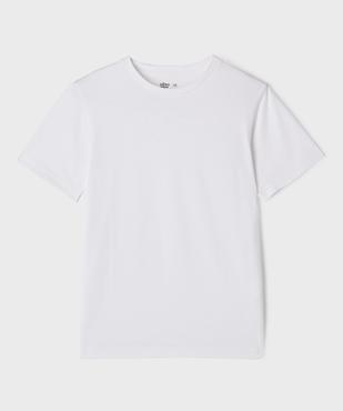 Tee-shirt manches courtes en jersey de coton garçon vue1 - GEMO 4G GARCON - GEMO